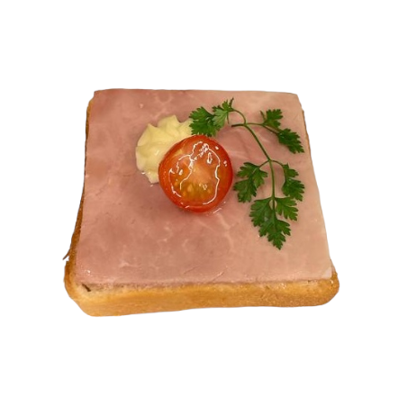 Canapés au jambon 
