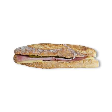 Sandw.Baguette Schinken-Bergkäse 