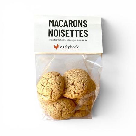 Macarons noisettes sachet